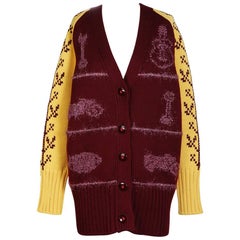 Miu Miu Knit Letterman Cardigan