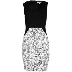 Robert Rodriguez Black & White Printed Dress Sz 6