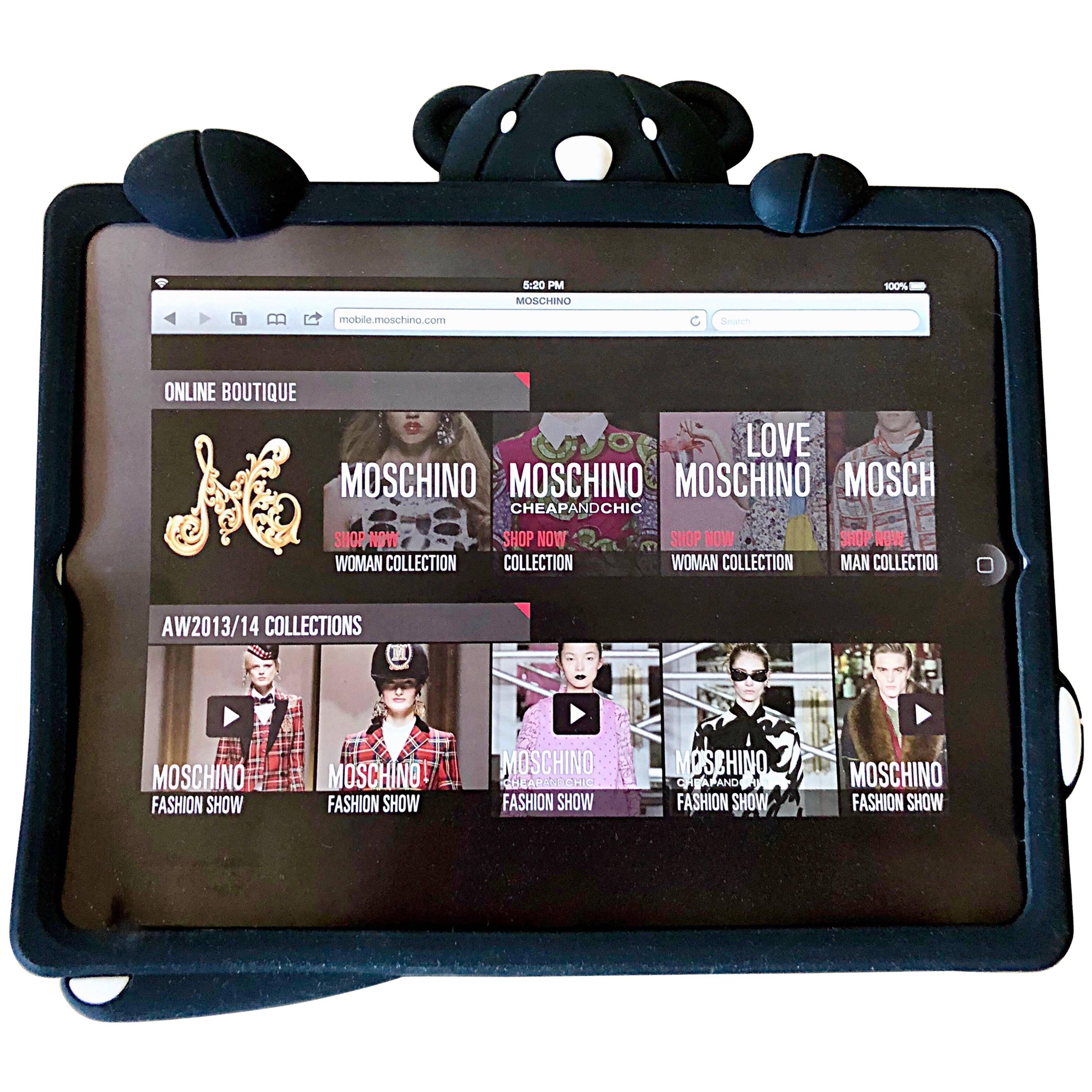Limited Edition Moschino Sold Out IPad 2, 3 , 4 Case Panda Bear Rare Novelty 