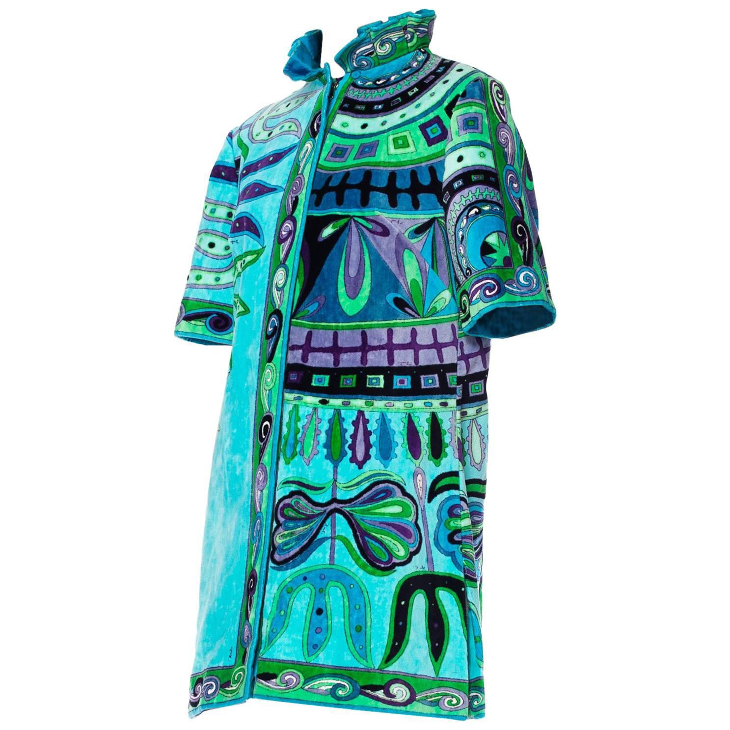 1960s Pucci Terry Cloth Aprés-Pool Dress