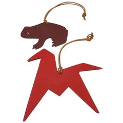Hermès Set Charms Bag Horse and Frog Petit H Sens de L'objet 2017 / Brand New