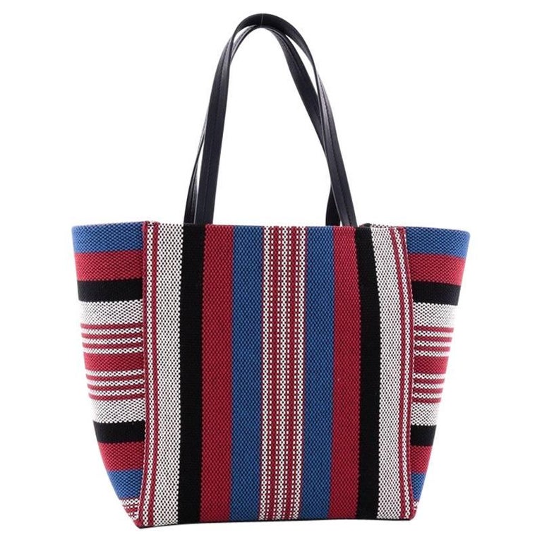 Celine Phantom Cabas Tote Woven Cotton Small at 1stDibs
