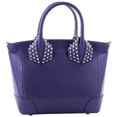 Christian Louboutin Eloise Satchel Spiked Leather Small