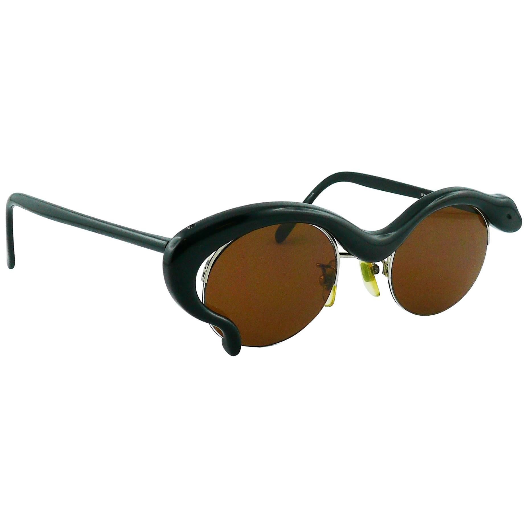 Yohji Yamamoto Vintage Snake Sunglasses Model 52-5001