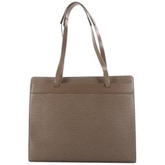 Used Louis Vuitton Croisette Handbag Epi Leather GM