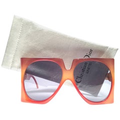New Vintage Christian Dior Rare D03 Oversized Optyl Sunglasses