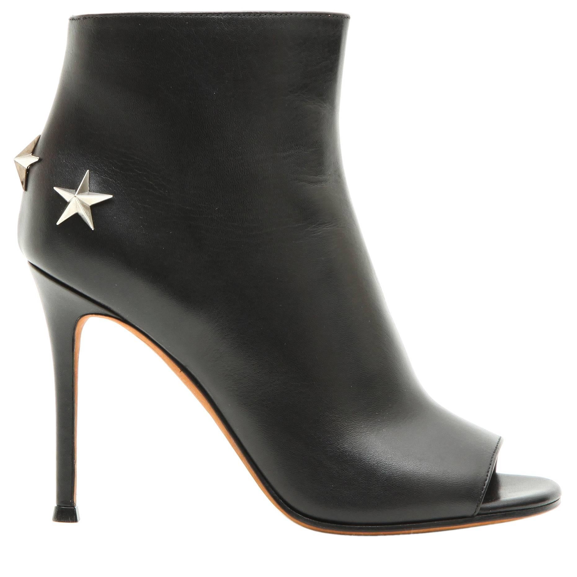 givenchy peep toe bootie