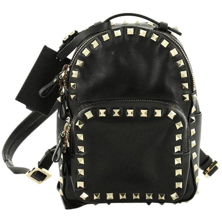 Valentino Rockstud Backpack Leather Mini at 1stdibs