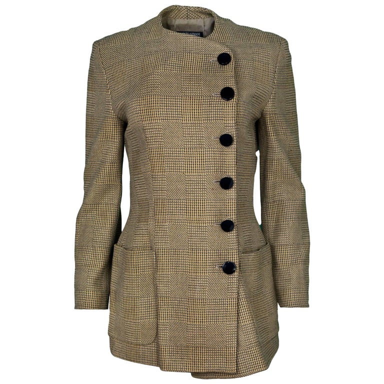 **SALE** 1980's ISSEY MIYAKE brown cotton jacket WAS $350 NOW $125 at ...