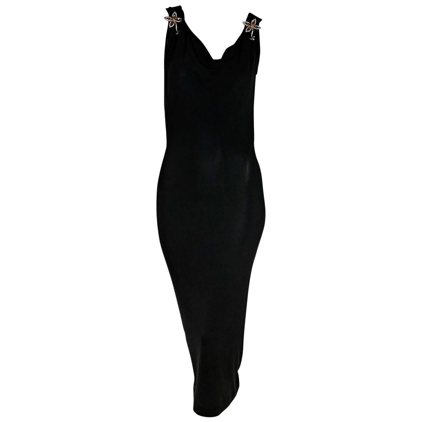 Black Dolce & Gabbana Knee-Length Dress