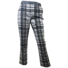 Diane Von Furstenberg Plaid Pants