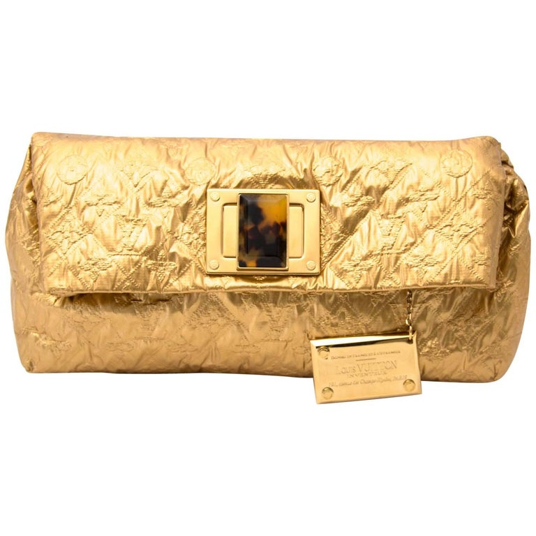 Signed Louis Vuitton Clutch Bag at 1stdibs