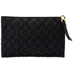 Louis Vuitton Limited Edition Monogram Fabric Clutch Pochette