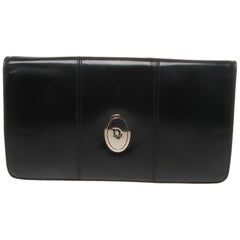 Christian Dior black clutch