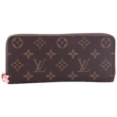 Louis Vuitton Clemence Wallet Monogram Canvas