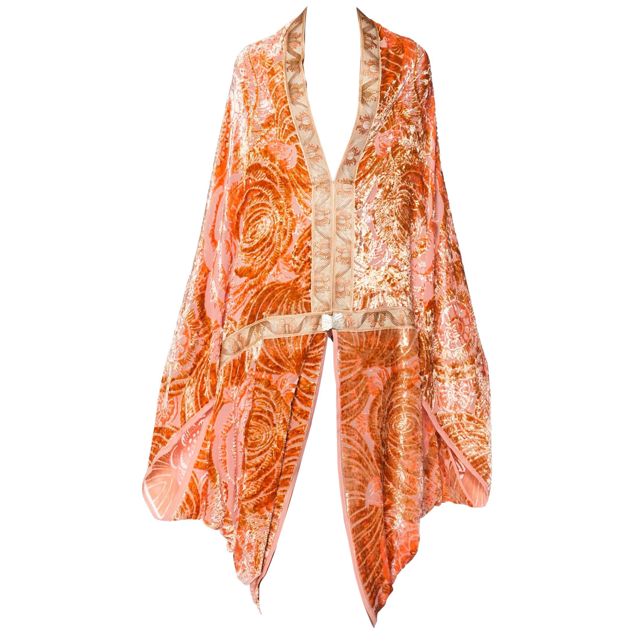 Silk Velvet Cocoon Kimono