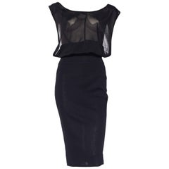 Alaia Sheer Backless Dress, 1980s