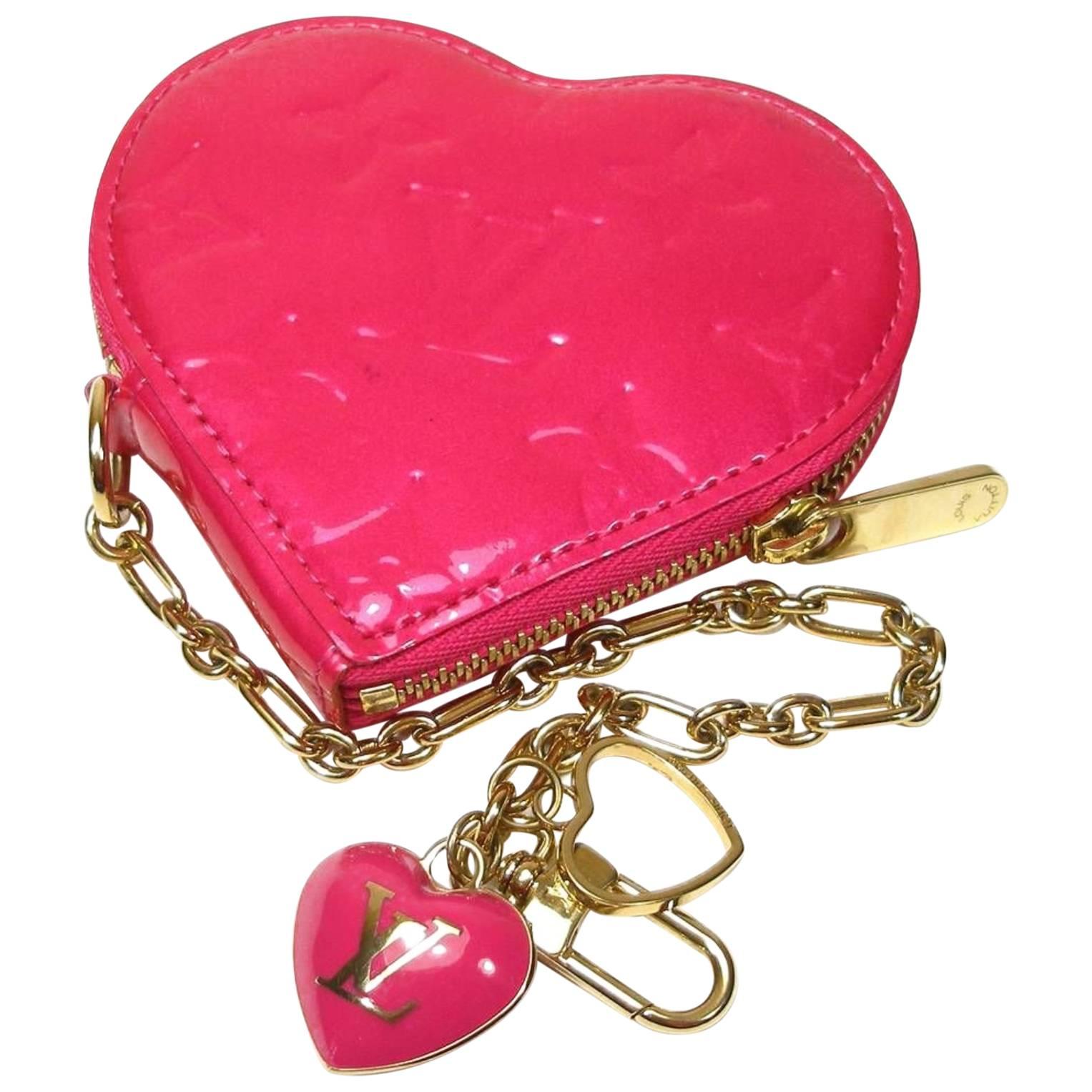 Louis Vuitton Pink Monogram Canvas Tassel Key Chain and Bag Charm