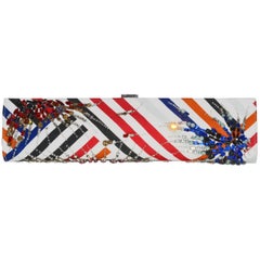 Roger Vivier Fireworks Jeweled Elongated Clutch Bag