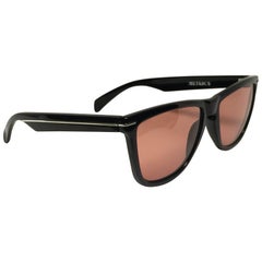 New Retro Gianni Versace Wayfarer Metrics Sunglasses 1990's Made in Italy
