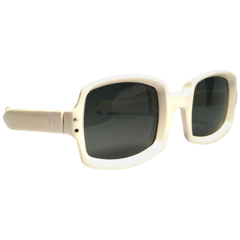 New Vintage Rare Pierre Marly Sophia Oversized Avantgarde 1952 Sunglasses  at 1stDibs