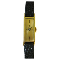 Baume & Mercier Ladies Yellow 14 karat Gold manual wind Wristwatch  