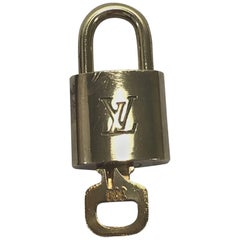 Louis Vuitton Brass Lock and Key Set #300