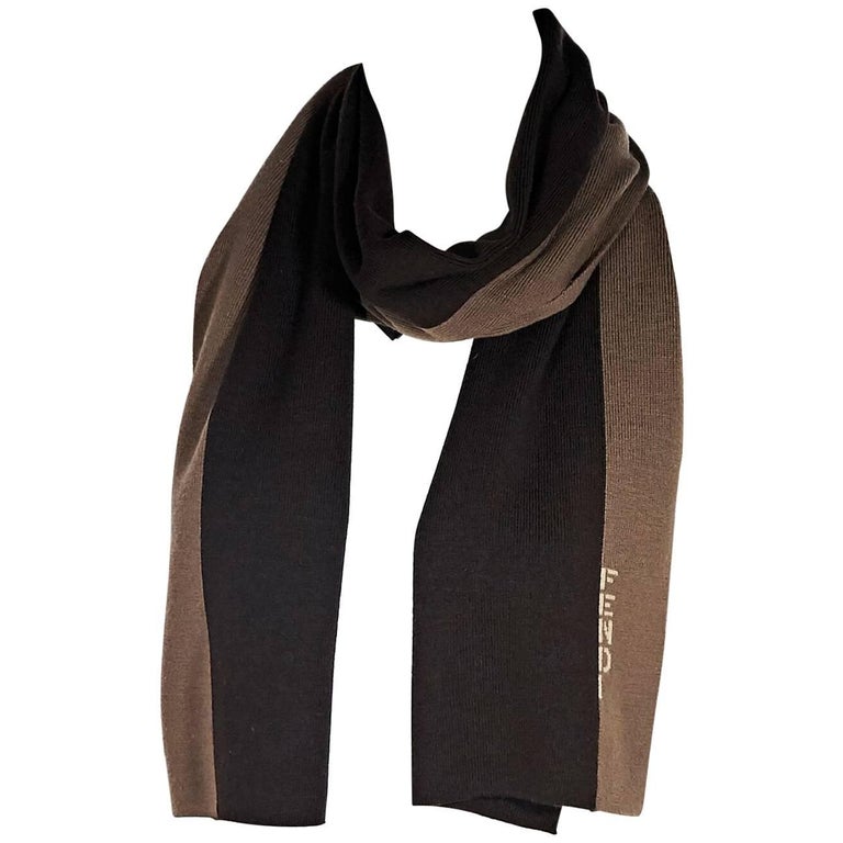 Fendi - Woman - Brown - Scarf