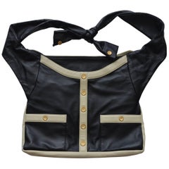 Chanel "Girl" Black Jacket Black Lambskin Bag, 2015 