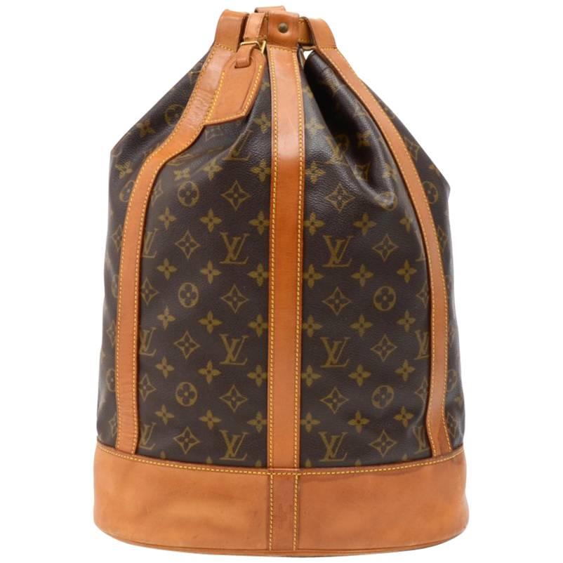 Vintage Louis Vuitton Randonee GM Monogram Canvas Shoulder Bag