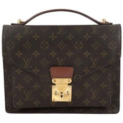 Louis Vuitton Monceau Handbag Monogram Canvas