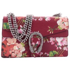 Gucci Dionysus Handbag Blooms Print Leather Small