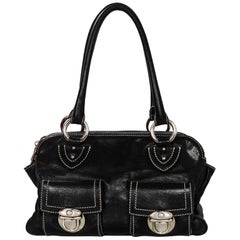 Marc Jacobs Black Leather Blake Bag with Dust Bag