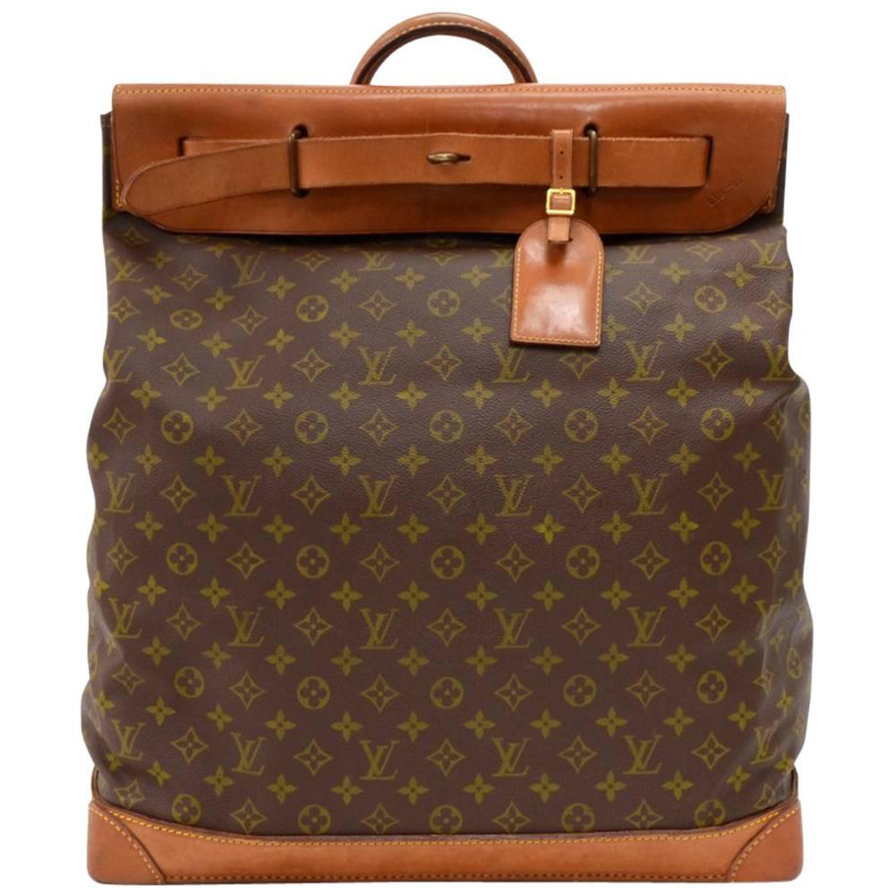 Louis Vuitton Steamer 45 Monogram Canvas Travel Bag 