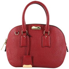 Burberry Orchard Bag Heritage Grained Leather Small 