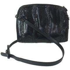 Bottega Veneta Nero Nappa Messenger