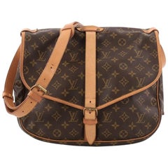 Discontinued Bag #4: Louis Vuitton Monogram Canvas Saumur