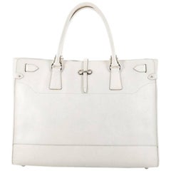 Salvatore Ferragamo Briana Tote Leather Large