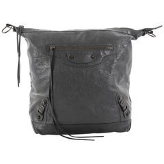 Used alenciaga Arena Day Messenger Classic Studs Handbag Leather