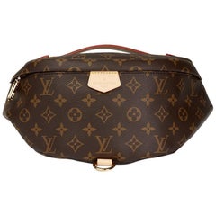 MI3198 USED Louis Vuitton Bumbag Brown Monogram Canvas Messenger