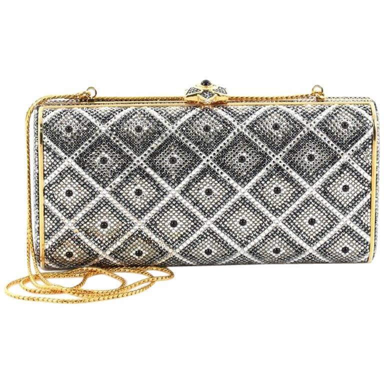 Judith Leiber Minaudiere Crystal Medium 