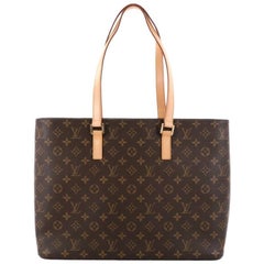 Louis Vuitton Luco Handbag Monogram Canvas