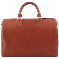 Louis Vuitton Speedy Handbag Epi Leather 30