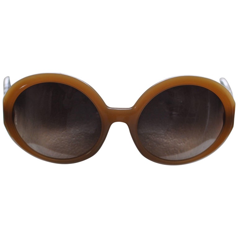Oliver Peoples Oversize Gradient Sunglasses - Brown Sunglasses