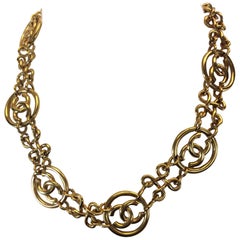 Chanel Gold Necklace