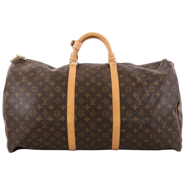 Louis Vuitton Keepall Bag Monogram Canvas 60