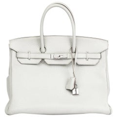 Hermès Birkin 25 Ostrich Gris Perle