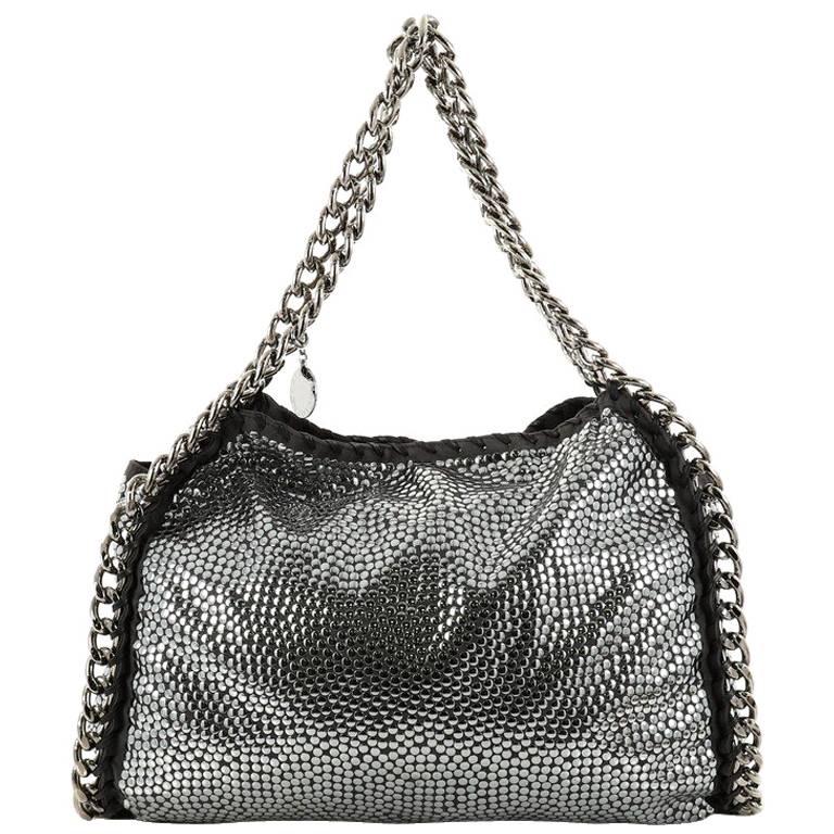 Stella McCartney Falabella Tote Studded Faux Suede Large