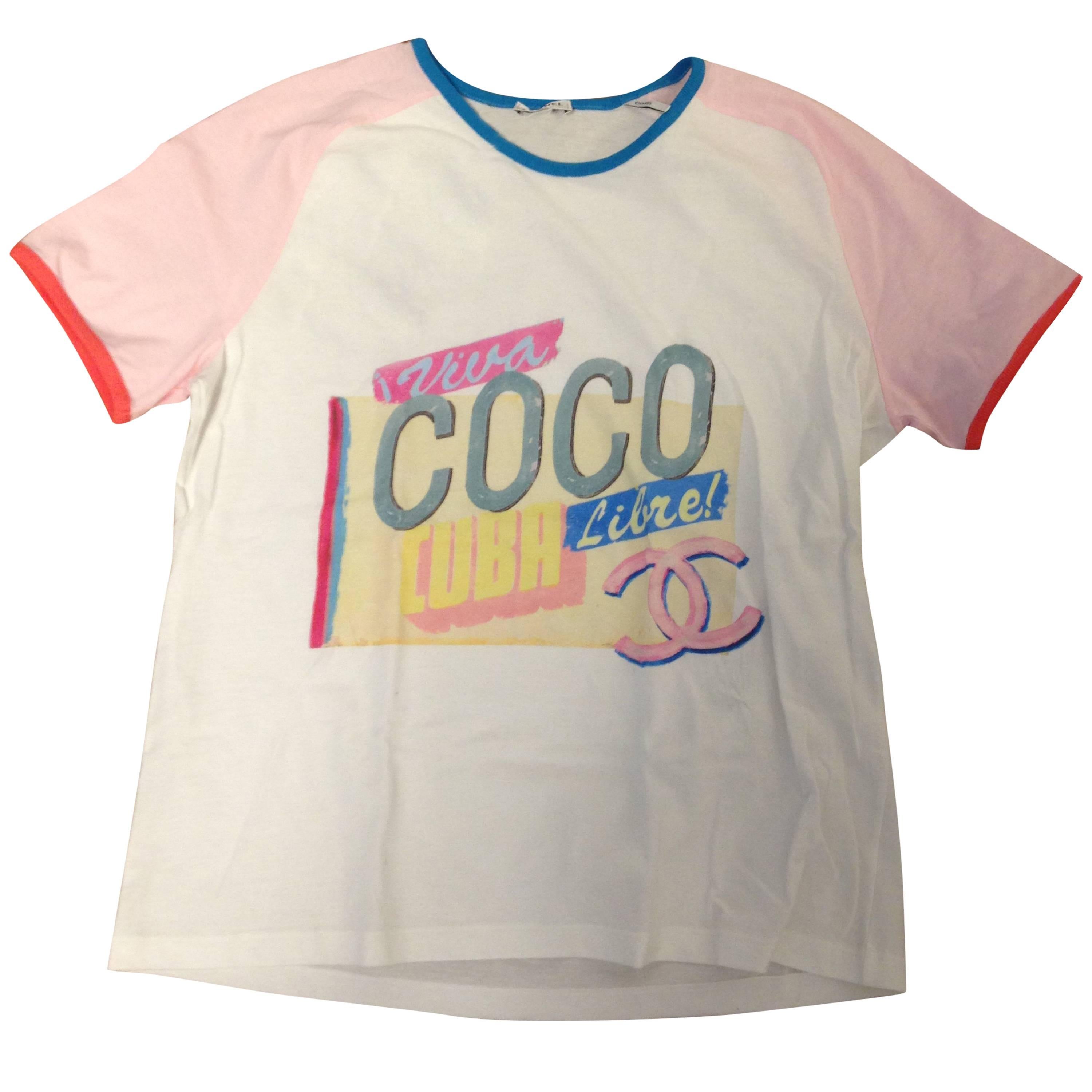 Chanel Coco Cuba T Shirt size M new Never Used with Tags For Sale at  1stDibs  chanel cuba t shirt chanel cuba shirt coco chanel cuba t shirt