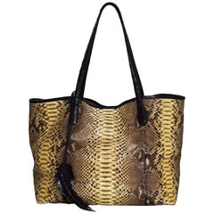 Nancy Gonzalez Sac cabas Erica en python et crocodile de caïman